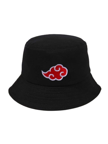 Embroidery Akatsuki Bucket Hat
